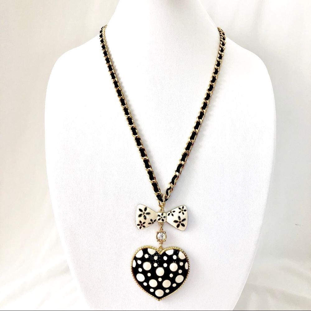 Betsey Johnson ‘Pretty Polka Dots’ Jewelry Set w/Tags - Picture 5 of 9